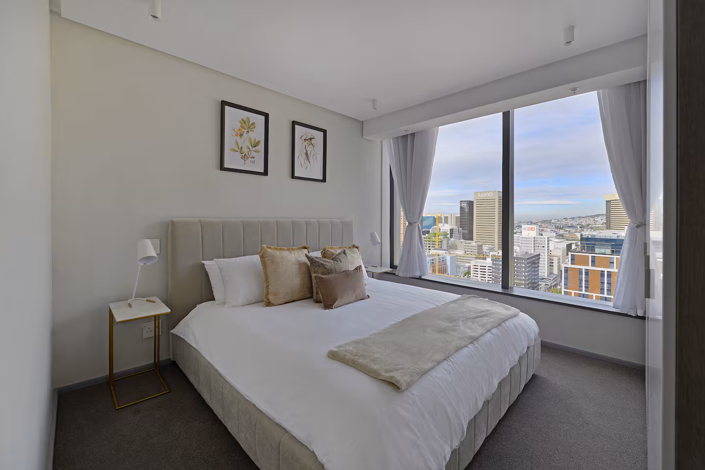 Well-presented bedroom in a Cape Town short-term rental